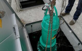 Servis crpki na CS Mirna