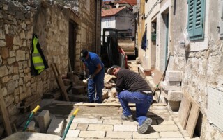 Stanje radova – sanacija kanalizacijske cijevi u Ul. Andrea Milossa