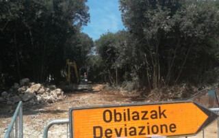 RADOVI NA POVRATNOM VODU PRIBLIŽAVAJU SE KRAJU, NA UPOV-U CUVI U TIJEKU ISKOPI 1. FAZE BYPASS-A RADOVI NA POVRATNOM VODU PRIBLIŽAVAJU SE KRAJU, NA UPOV-U CUVI U TIJEKU ISKOPI 1. FAZE BYPASS-A