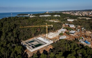 UPOV CUVI I POSTROJENJE ZA SOLARNO SUŠENJE MULJA – RADOVI U TIJEKU UPOV CUVI I POSTROJENJE ZA SOLARNO SUŠENJE MULJA – RADOVI U TIJEKU