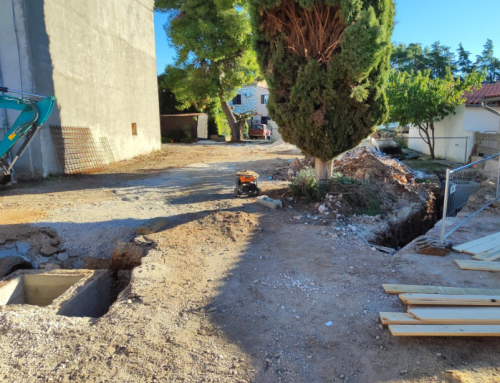 POČETAK RADOVA NA IZGRADNJI OGRANKA FEKALNE KANALIZACIJE U ROVINJSKOJ ULICI U BALAMA