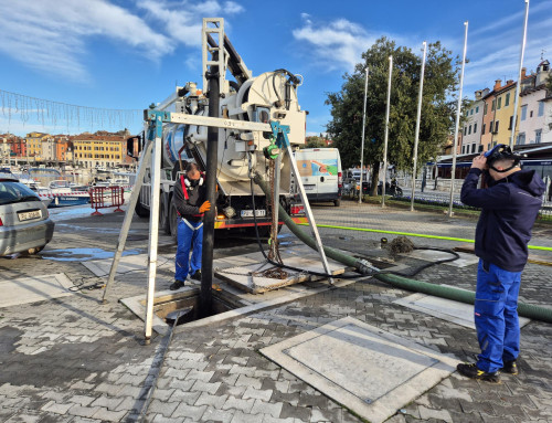 STROJNO ČIŠĆENJE CRPNE STANICE KINO