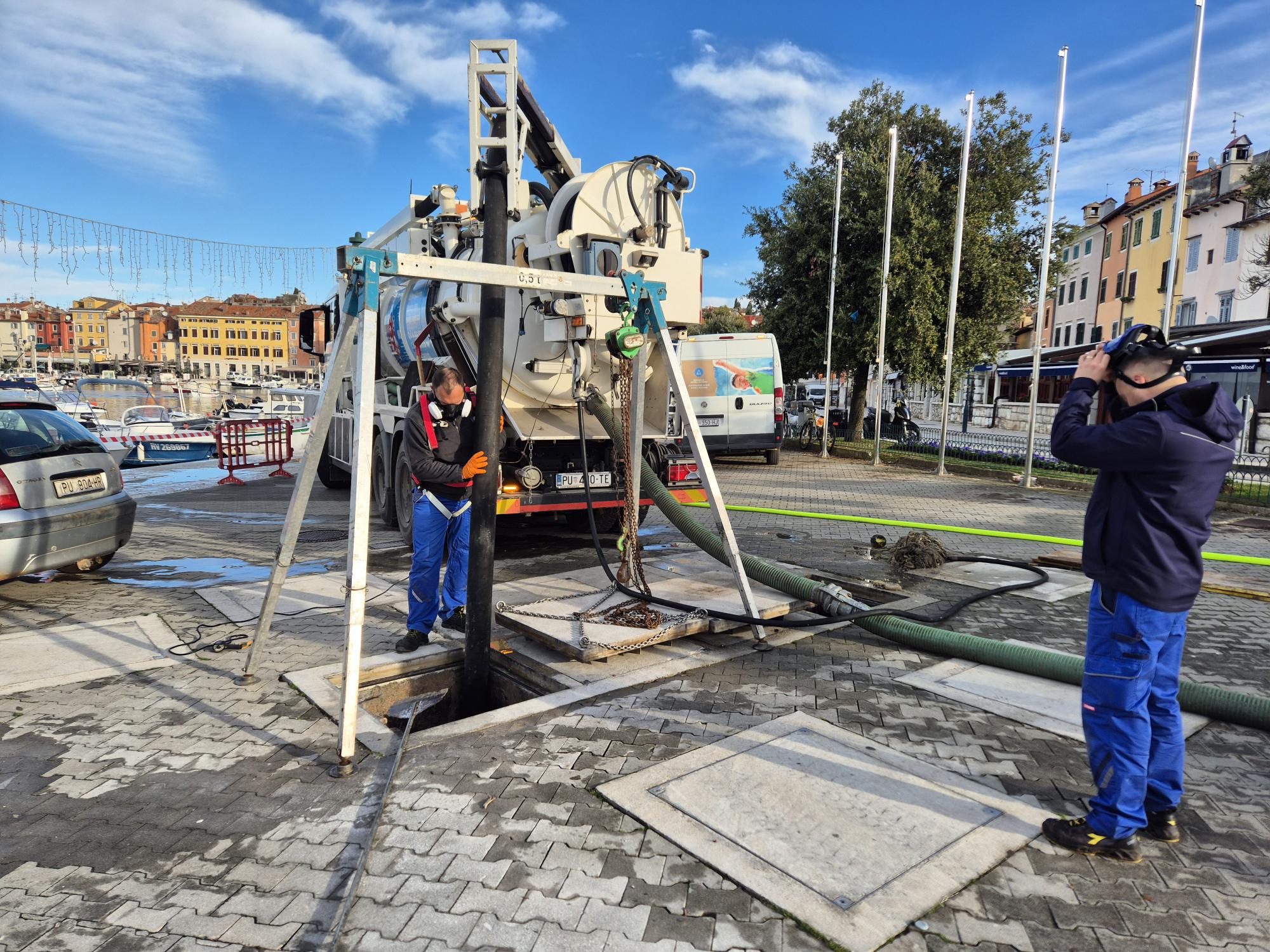 STROJNO ČIŠĆENJE CRPNE STANICE KINO