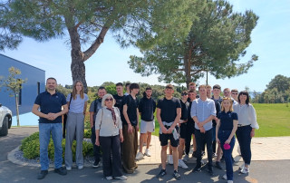MATURANTI STRUKOVNE ŠKOLE EUGENA KUMIČIĆA ROVINJ – ROVIGNO POSJETILI UPOV CUVI
